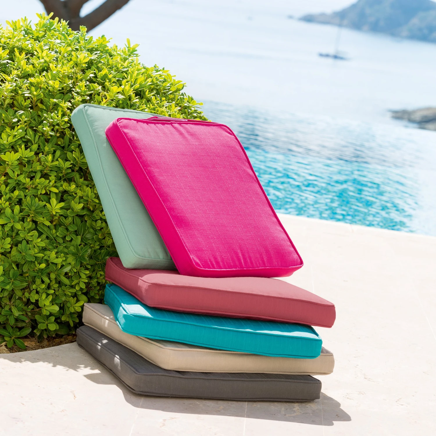 Coussin de chaise carré (40 cm) Korai Beige Coussin De Chaise Carré (40 Cm) Korai Beige -Mobilier De Jardin 44159 1614608555