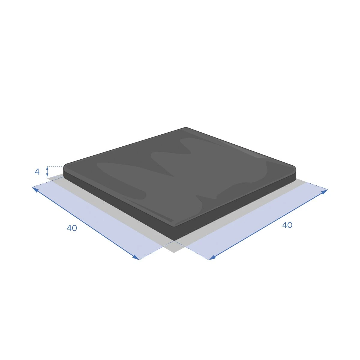 Coussin de chaise carré (40 cm) Korai Beige Coussin De Chaise Carré (40 Cm) Korai Beige -Mobilier De Jardin 44159 1618384908