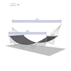 Toile De Hamac Duo Rialto - Bleu Jean 2 Toile De Hamac Duo Rialto - Bleu Jean -Mobilier De Jardin 68252 1618492517