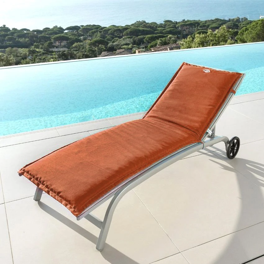 Coussin de transat déhoussable (L190 cm) Korai Terracotta Coussin De Transat Déhoussable (L190 Cm) Korai Terracotta -Mobilier De Jardin 76004 1591002178
