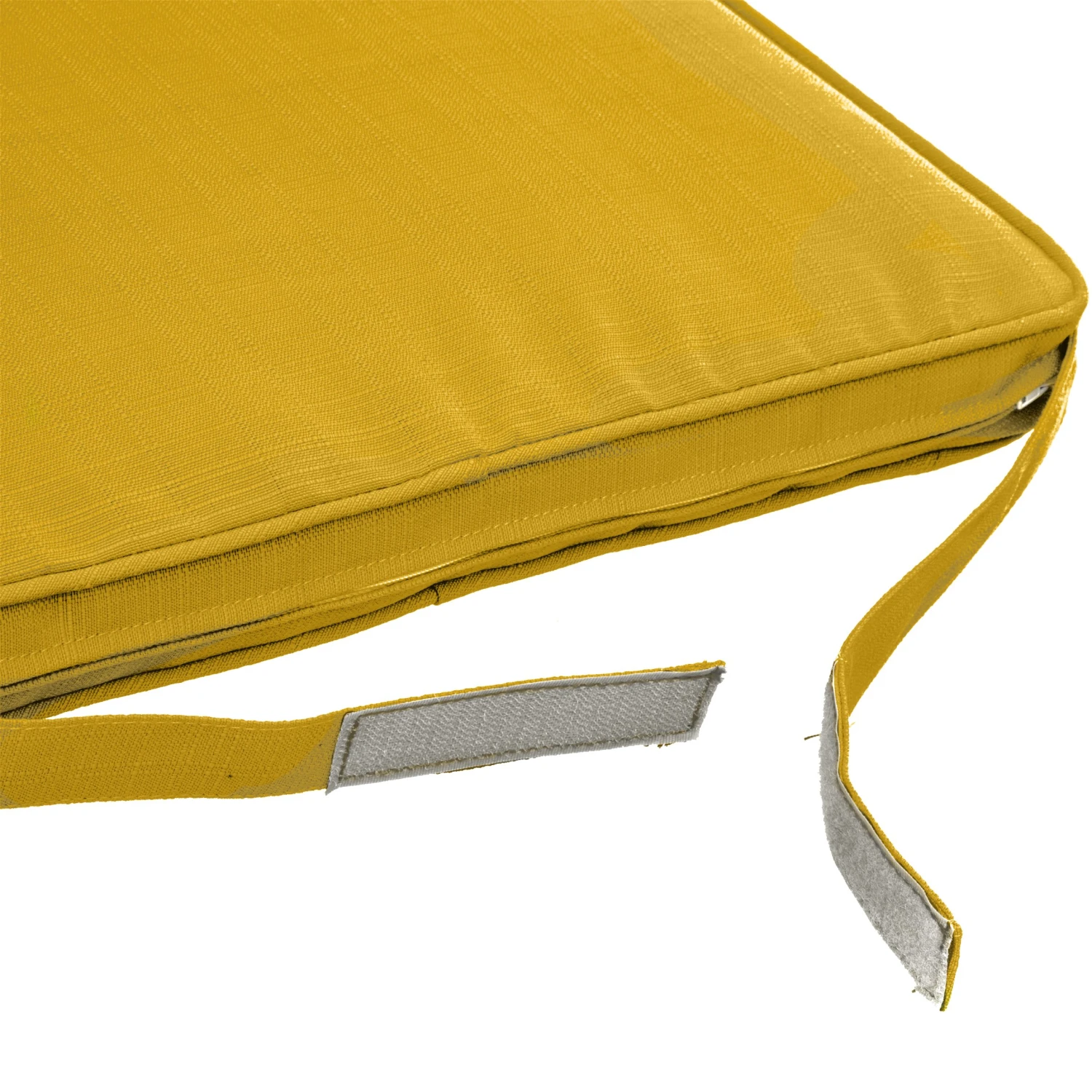 Galette de chaise carrée (40 cm) Korai Jaune Moutarde Galette De Chaise Carrée (40 Cm) Korai Jaune Moutarde -Mobilier De Jardin 76037 1614782115