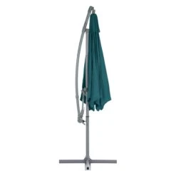 Parasol Déporté Carré Janeiro (L2,5 X 2,5 M) - Bleu Canard -Mobilier De Jardin 76190 1614938392