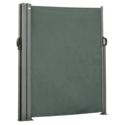 Paravent Rétractable Double Capao - Gris Graphite -Mobilier De Jardin 92488 1608042597