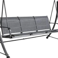 Balancelle Lako - Gris Graphite Et Ardoise -Mobilier De Jardin 92500 1614005427