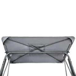 Balancelle Lako - Gris Graphite Et Ardoise -Mobilier De Jardin 92500 1614005505