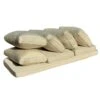 Coussins De Remplacement Pour Salon De Jardin Calvi 5 Places - Beige