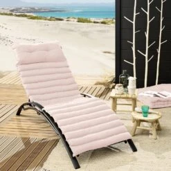 Matelas De Plage Enroulable (L180 Cm) Pixel Rose Poudré