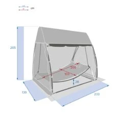 Balancelle Trinidad - Gris -Mobilier De Jardin balancelle trinidad gris 22213 1622712049