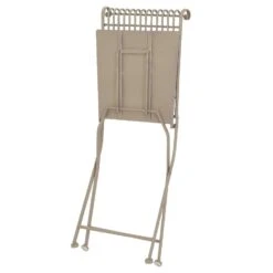 Chaise Bistro Mosaïque Toulouse Taupe -Mobilier De Jardin bistro chair toulouse iron outdoor 124734 1672241256