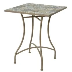Table Bistro Mosaïque Toulouse Taupe 2 Table Bistro Mosaïque Toulouse Taupe -Mobilier De Jardin bistro table toulouse iron outdoor 124737 1672235444