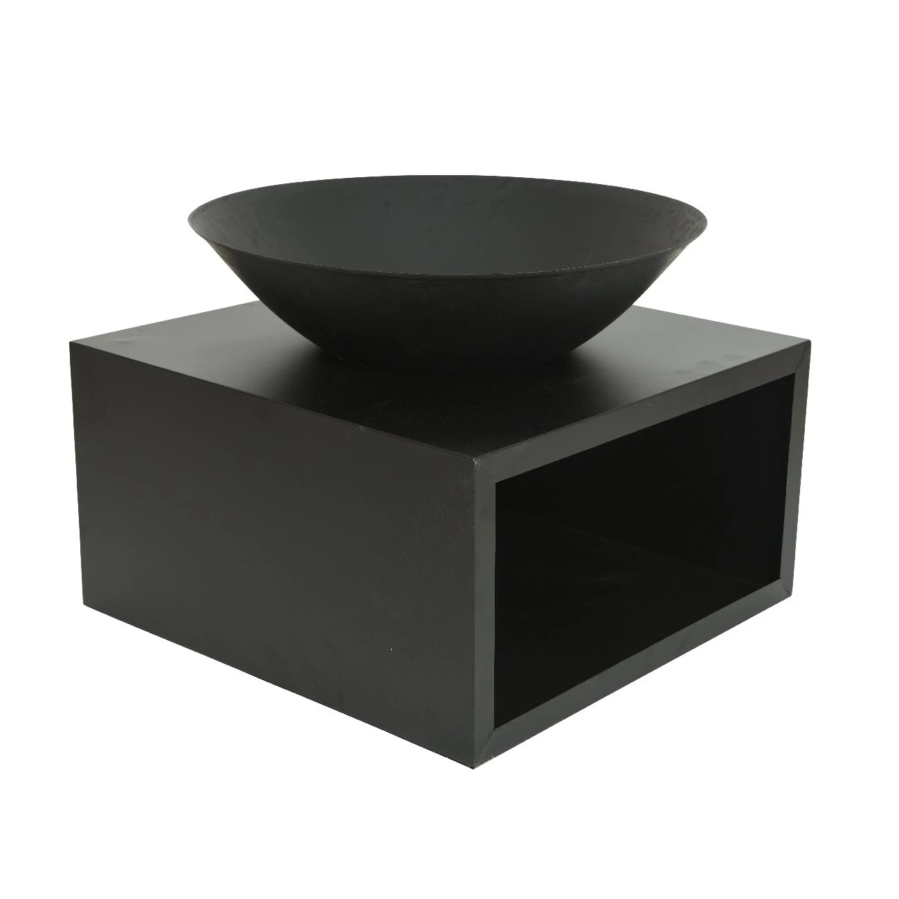 Brasero Moderna Noir Brasero Moderna Noir -Mobilier De Jardin brasero fer ext rieur moderna noir w75 00 h58 00cm noir 124698 1672237199