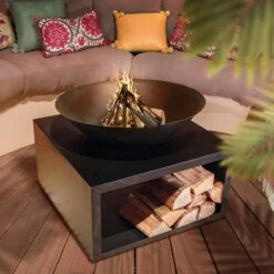 Brasero Moderna Noir