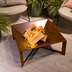 Brasero Actuel Rouille