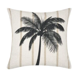 Coussin Carré (45 Cm) Theoule Anthracite