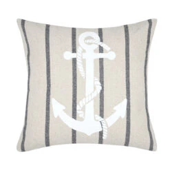 Coussin Carré (45 Cm) Armorique Blanc