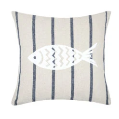 Coussin Carré (45 Cm) Frehel Blanc