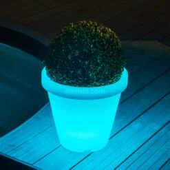 Cache Pot Cali 18 LED (H65 Cm) - Multicouleur