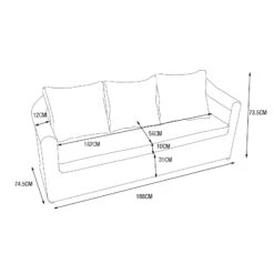 Canapé De Jardin 3 Places Calvi - Blanc/gris Clair 5 Canapé De Jardin 3 Places Calvi - Blanc/gris Clair -Mobilier De Jardin canap de jardin 3 places calvi blanc gris clair 51194 1667831642