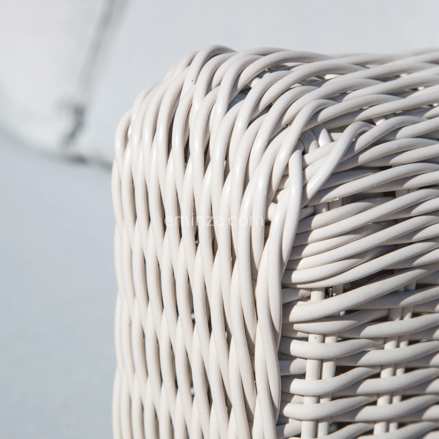 Canapé de jardin 3 places Calvi - Blanc/gris clair Canapé De Jardin 3 Places Calvi - Blanc/gris Clair -Mobilier De Jardin canape de jardin 3 places calvi blanc perle 51194 2