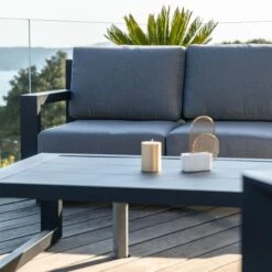 Canapé De Jardin 3 Places Elba - Anthracite -Mobilier De Jardin canape de jardin 3 places elba anthracite 111458 1648201393