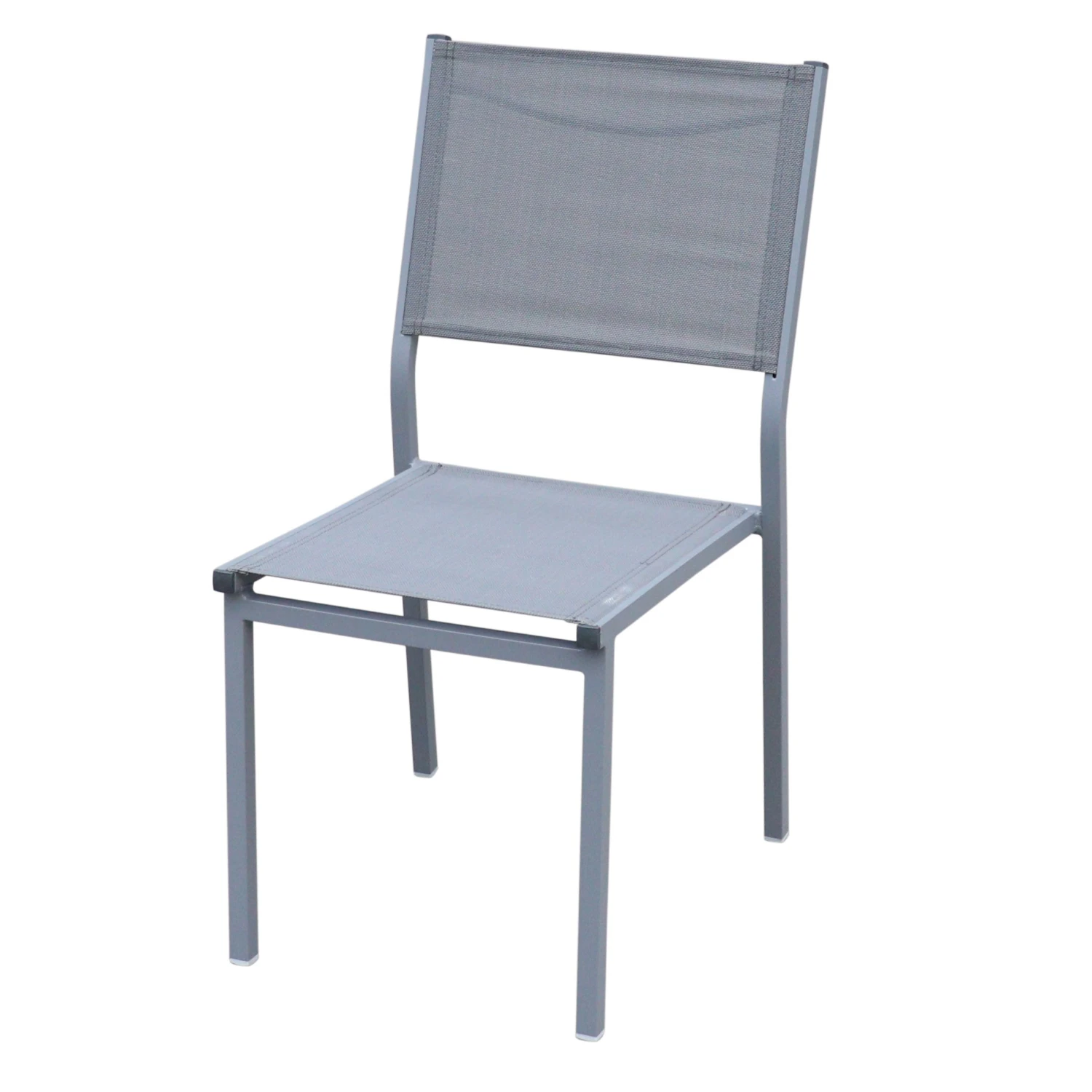 Chaise de jardin alu empilable Murano - Gris ardoise Chaise De Jardin Alu Empilable Murano - Gris Ardoise -Mobilier De Jardin chaise de jardin en alu empilable murano ardoise 76460