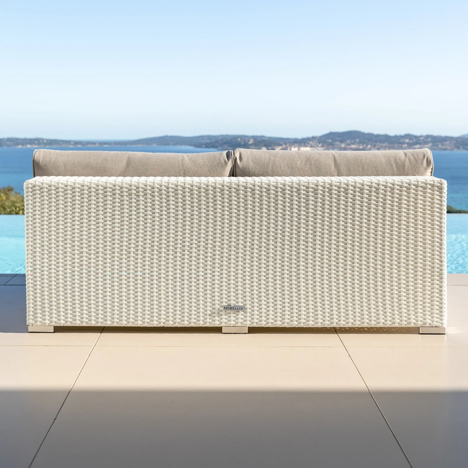 Chauffeuse de jardin 2 places Palma - Blanche Chauffeuse De Jardin 2 Places Palma - Blanche -Mobilier De Jardin chauffeuse de jardin 2 places palma blanche 94564 1648219516