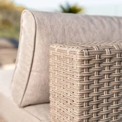 Chauffeuse De Jardin 2 Places Palma - Grise -Mobilier De Jardin chauffeuse de jardin 2 places palma grise 94567 1648220543