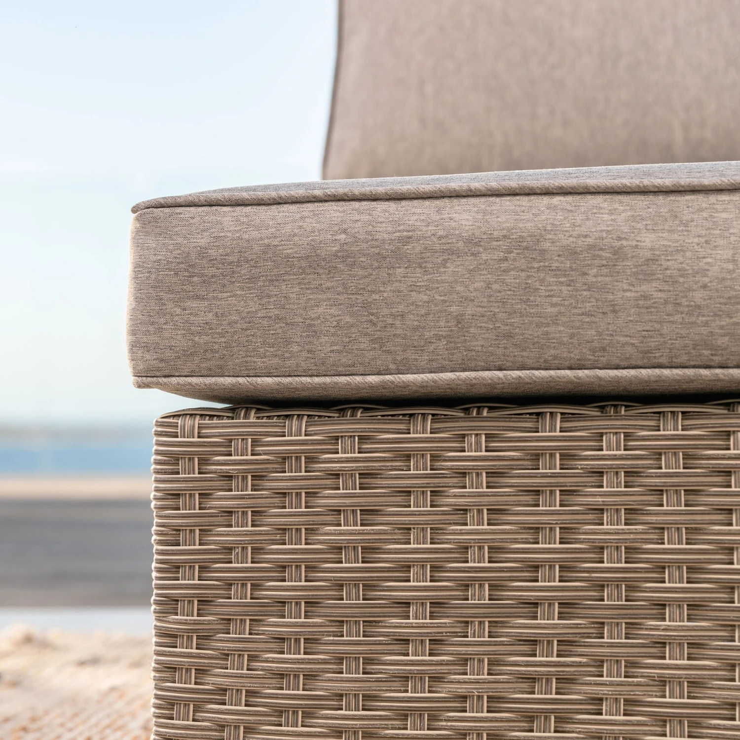 Chauffeuse de jardin Palma - Grise Chauffeuse De Jardin Palma - Grise -Mobilier De Jardin chauffeuse de jardin palma grise 94540 1648220903