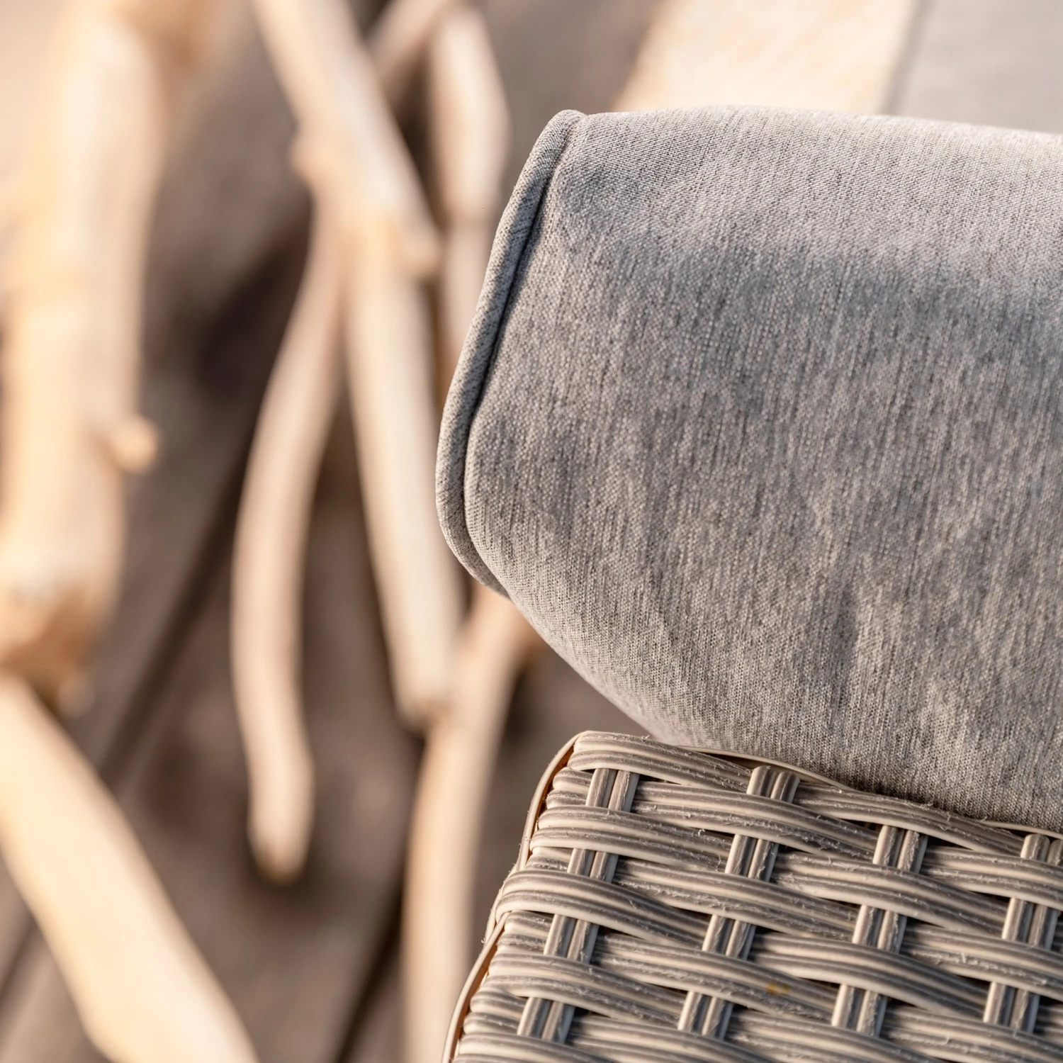 Chauffeuse de jardin Palma - Grise Chauffeuse De Jardin Palma - Grise -Mobilier De Jardin chauffeuse de jardin palma grise 94540 1648220924