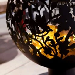 Mobilier De Jardin -Mobilier De Jardin chemine brasero ajour noir dia50 00 h63 00cm noir 124707 1672650409