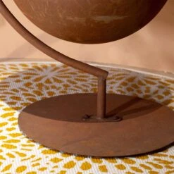 Cheminée Brasero Boule Rouille -Mobilier De Jardin cheminee brasero extrieur terra w50 00 h105 00cm rouille 124689 1672653422