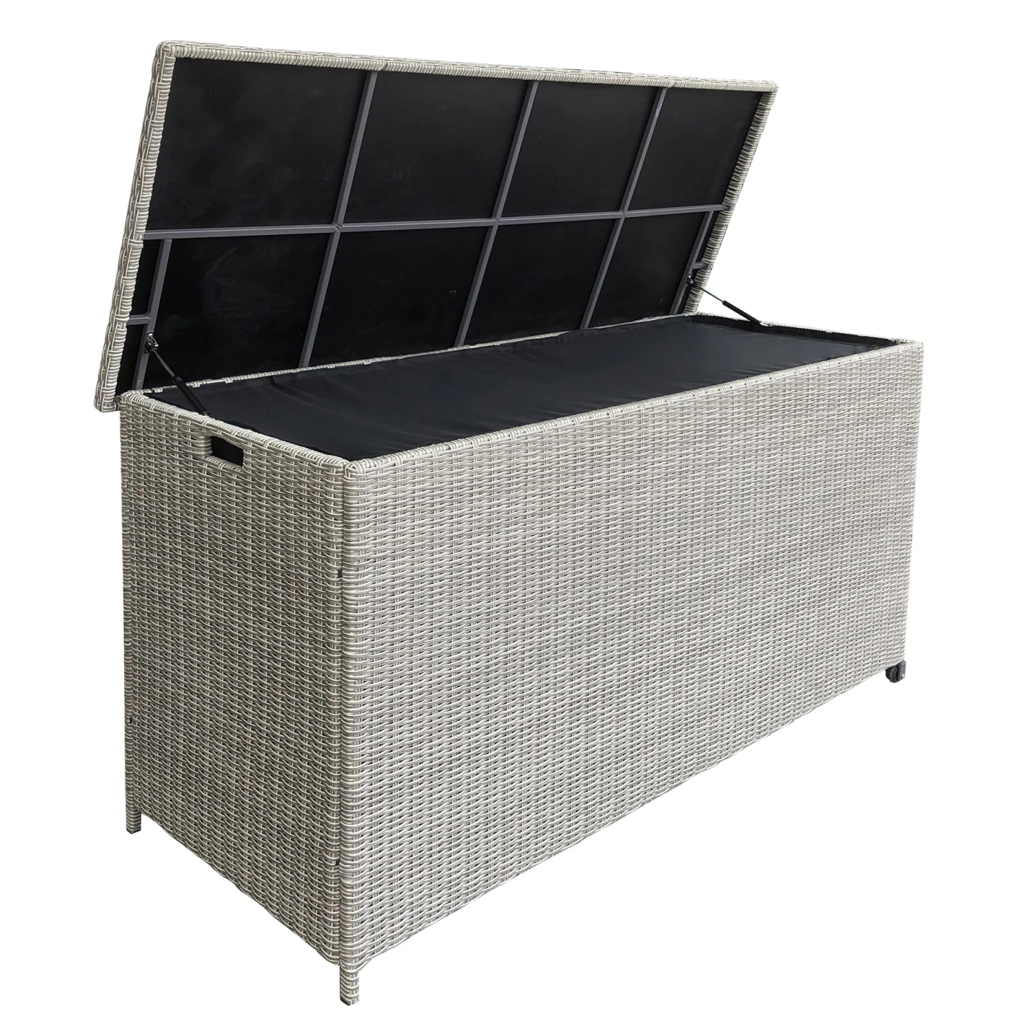 Coffre de rangement Calvi - Gris Coffre De Rangement Calvi - Gris -Mobilier De Jardin coffre de rangement calvi gris 76766