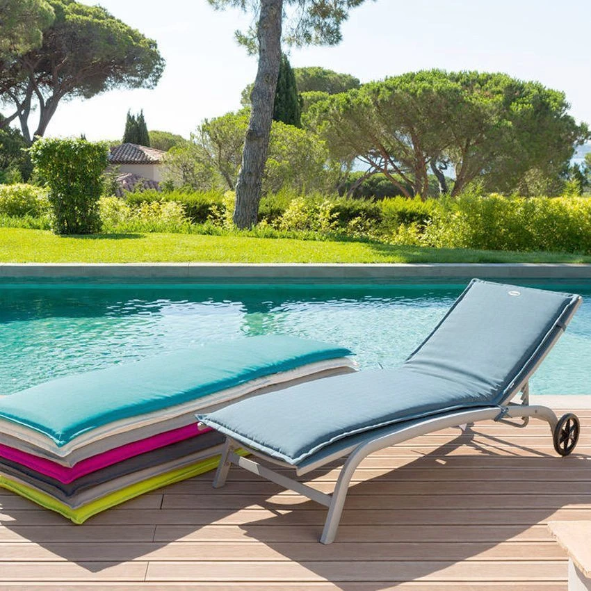 Coussin de transat déhoussable (L190 cm) Korai Taupe Coussin De Transat Déhoussable (L190 Cm) Korai Taupe -Mobilier De Jardin coussin bain de soleil river taupe 44145 3