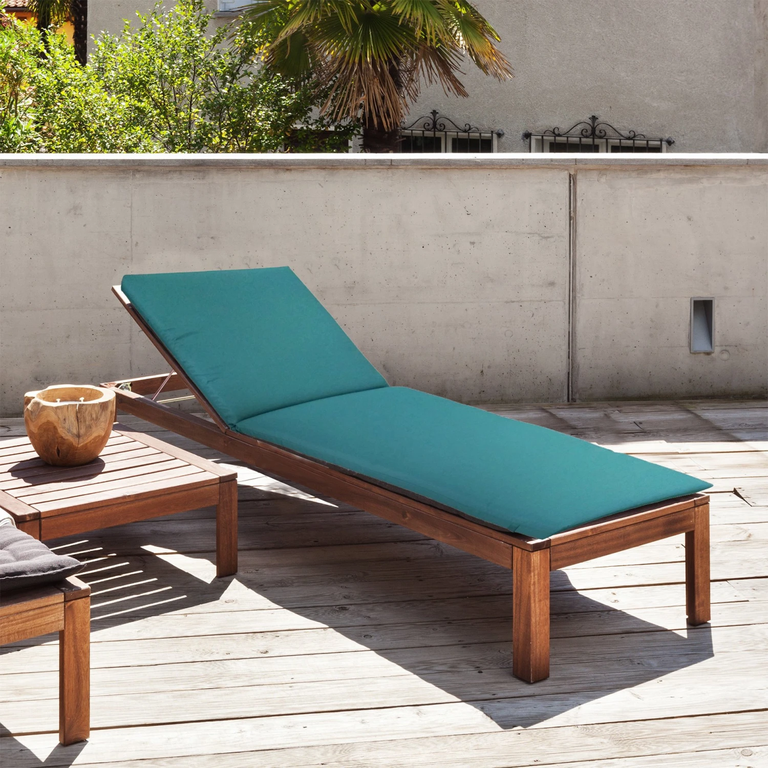 Coussin de transat déhoussable (L175 cm) Mambo Vert canard Coussin De Transat Déhoussable (L175 Cm) Mambo Vert Canard -Mobilier De Jardin coussin de transat d houssable l175 cm mambo bleu canard 76421 1683793785