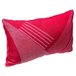 Coussin Rectangulaire (50 Cm) Jacquard Rouge Grenade