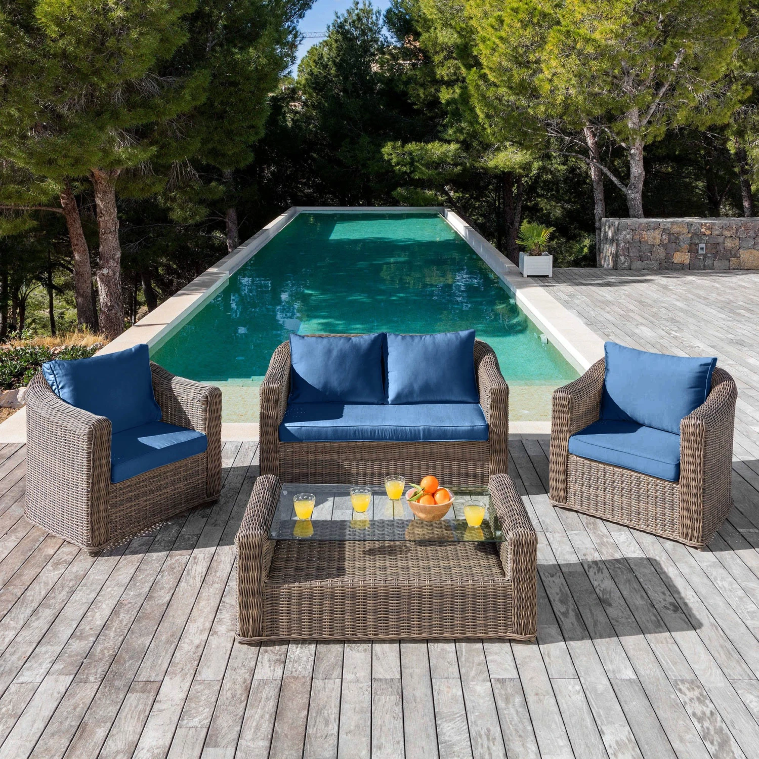 Coussins de remplacement pour salon de jardin Calvi 4 places - Bleu Coussins De Remplacement Pour Salon De Jardin Calvi 4 Places - Bleu -Mobilier De Jardin coussins de remplacement pour salon de jardin 4 places calvi bleu 127835 1682325316