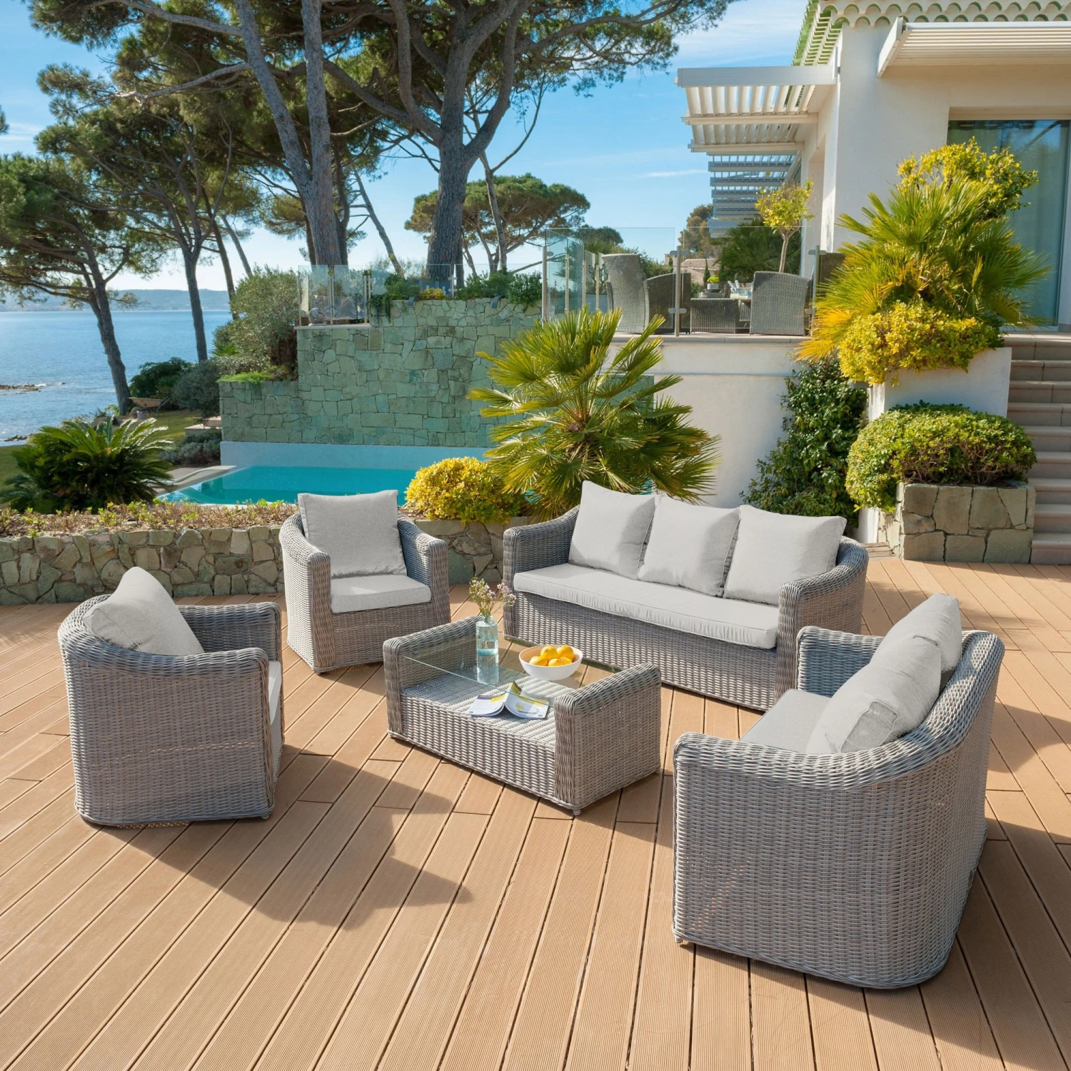Coussins de remplacement pour salon de jardin Calvi 7 places - Taupe Coussins De Remplacement Pour Salon De Jardin Calvi 7 Places - Taupe -Mobilier De Jardin coussins de remplacement pour salon de jardin 7 places calvi taupe 127828 1682327283