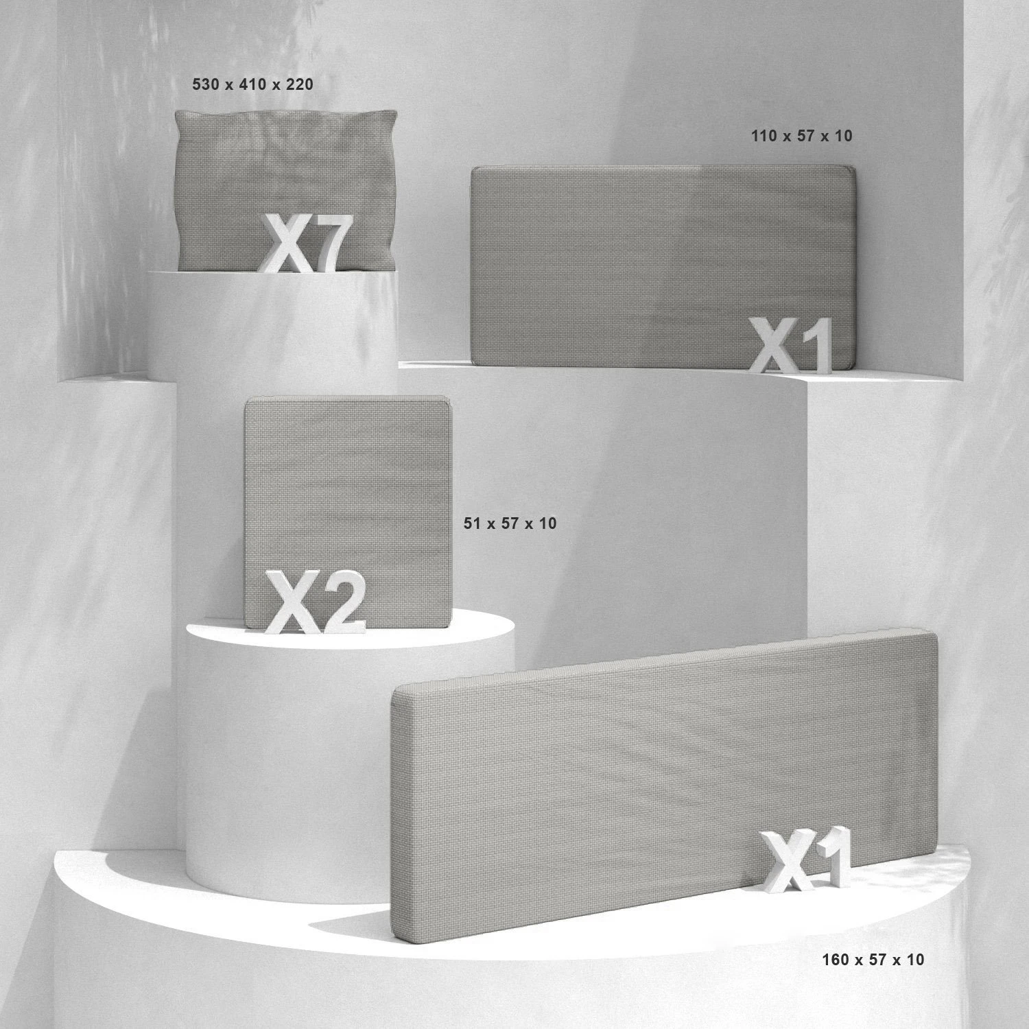 Coussins de remplacement pour salon de jardin Calvi 7 places - Taupe Coussins De Remplacement Pour Salon De Jardin Calvi 7 Places - Taupe -Mobilier De Jardin coussins de remplacement pour salon de jardin calvi 7 places taupe 127828 1682668160