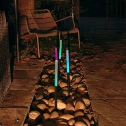 Lot De 4 Piques Cylindre - Blanc Froid