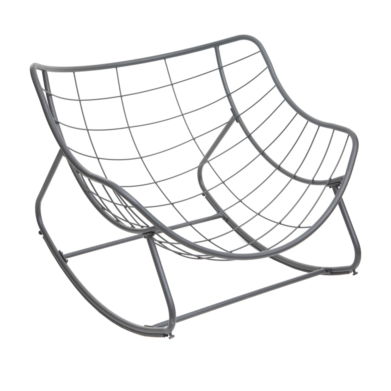 Fauteuil de jardin à bascule Paopao - Gris Graphite Fauteuil De Jardin à bascule Paopao - Gris Graphite -Mobilier De Jardin fauteuil bascul paopao graph r 68455 1
