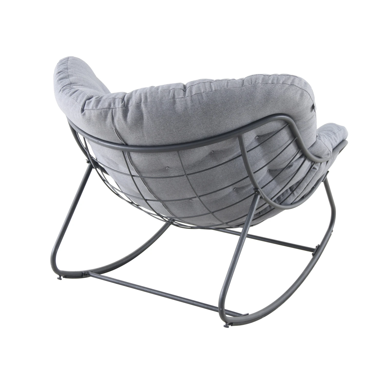Fauteuil de jardin à bascule Paopao - Gris Graphite Fauteuil De Jardin à bascule Paopao - Gris Graphite -Mobilier De Jardin fauteuil bascul paopao graph r 68455 2