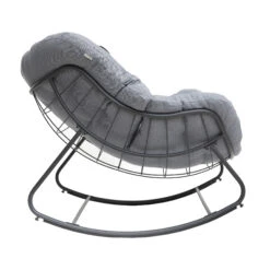 Fauteuil De Jardin à bascule Paopao - Gris Graphite 7 Fauteuil De Jardin à bascule Paopao - Gris Graphite -Mobilier De Jardin fauteuil bascul paopao graph r 68455 3