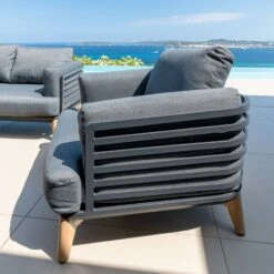 Fauteuil De Jardin Monte Carlo - Anthracite 3 Fauteuil De Jardin Monte Carlo - Anthracite -Mobilier De Jardin fauteuil de jardin 1 place monte carlo anthracite 127697 1679301120