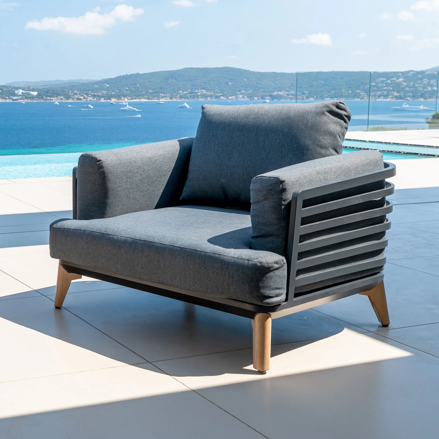 Fauteuil de jardin Monte Carlo - Anthracite Fauteuil De Jardin Monte Carlo - Anthracite -Mobilier De Jardin fauteuil de jardin 1 place monte carlo anthracite 127697 1679301194