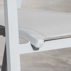 Fauteuil De Jardin Alu Empilable Murano - Silver -Mobilier De Jardin fauteuil de jardin alu empilable murano silver 76475 1582533589