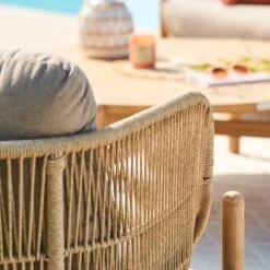 Fauteuil De Jardin Deona - Acacia -Mobilier De Jardin fauteuil de jardin deona acacia 126246 1675254963