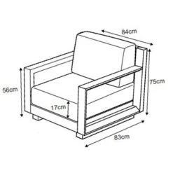 Fauteuil De Jardin Elba - Blanc -Mobilier De Jardin fauteuil de jardin elba blanc 111449 1667910080