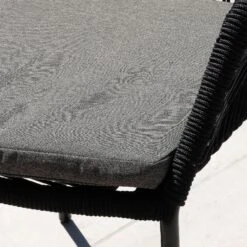 Fauteuil De Jardin Empilable Seville - Noir -Mobilier De Jardin fauteuil de jardin empilable seville noir 113186 1657181561