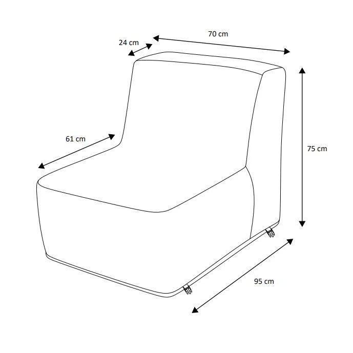 Fauteuil de jardin gonflable Bubble - Anthracite Fauteuil De Jardin Gonflable Bubble - Anthracite -Mobilier De Jardin fauteuil de jardin gonflable bubble anthracite 111425 1667914618