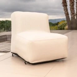 Fauteuil De Jardin Gonflable Bubble - Taupe -Mobilier De Jardin fauteuil de jardin gonflable taupe 111428 1648213991